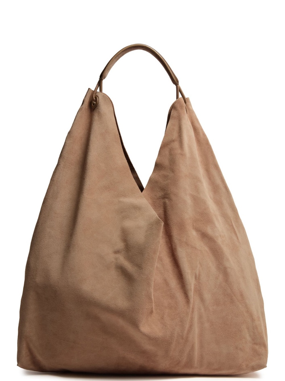 The Row Bindle Three tote bag in suede